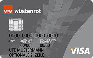 Wüstenrot Prepaid Visa